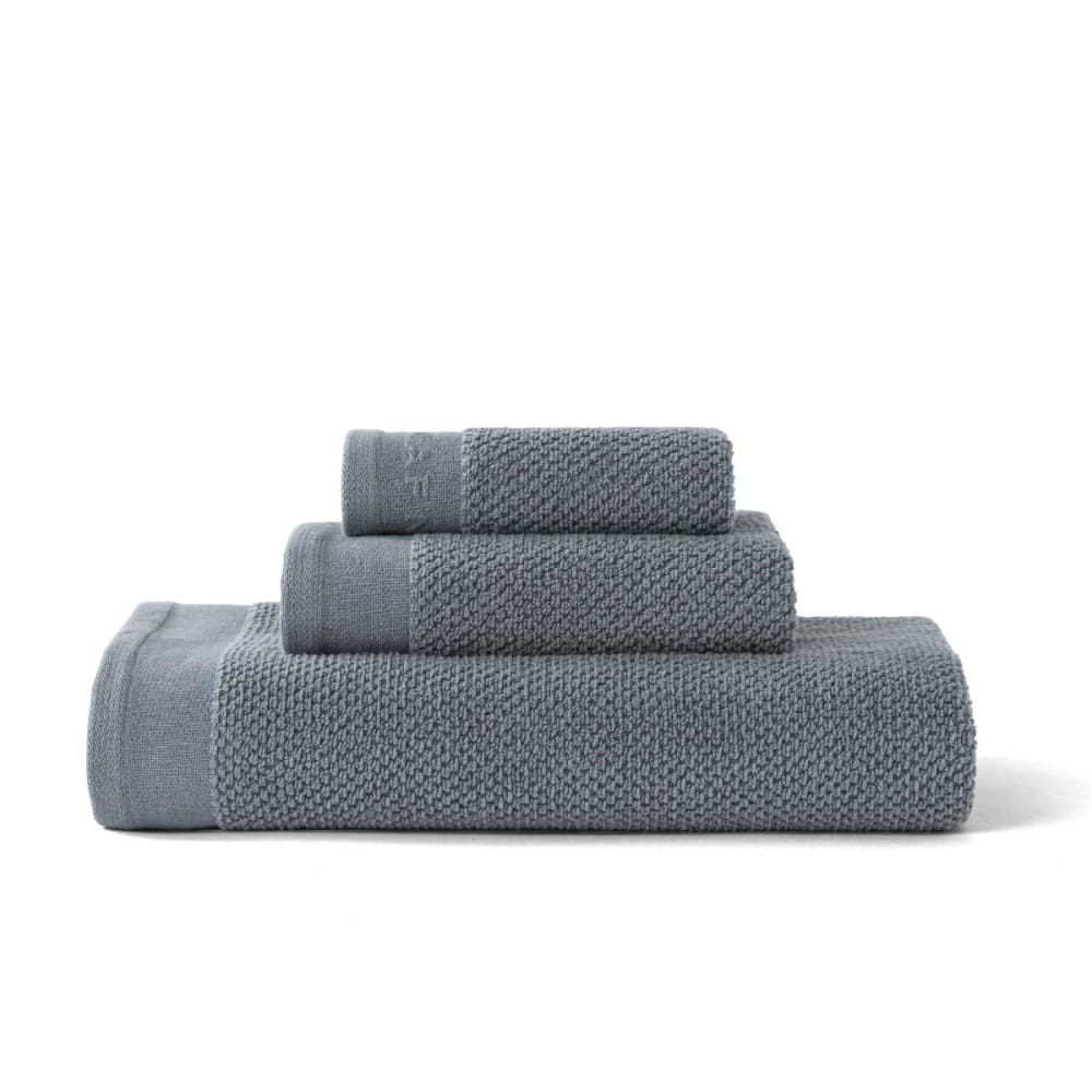 Ensemble de bain 3 pièces 500 gr/m2 (30x50+50x90+90x150 cm) gris foncé