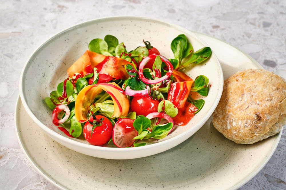 Lot de 6 Assiettes creuse en Céramique, vert, D 20 cm - Maisons du Monde