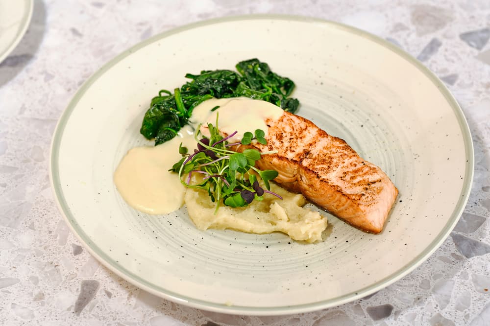 Lot de 6 Assiettes plate en Céramique, vert, D 26 cm - Maisons du Monde