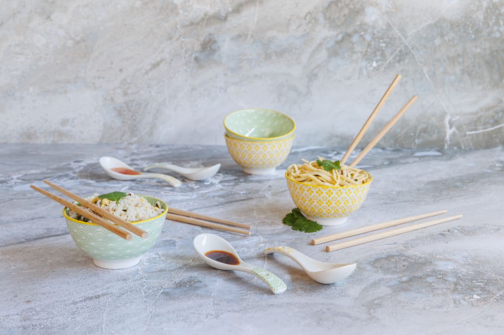Service Asian food, 12 pièces - Maisons du Monde