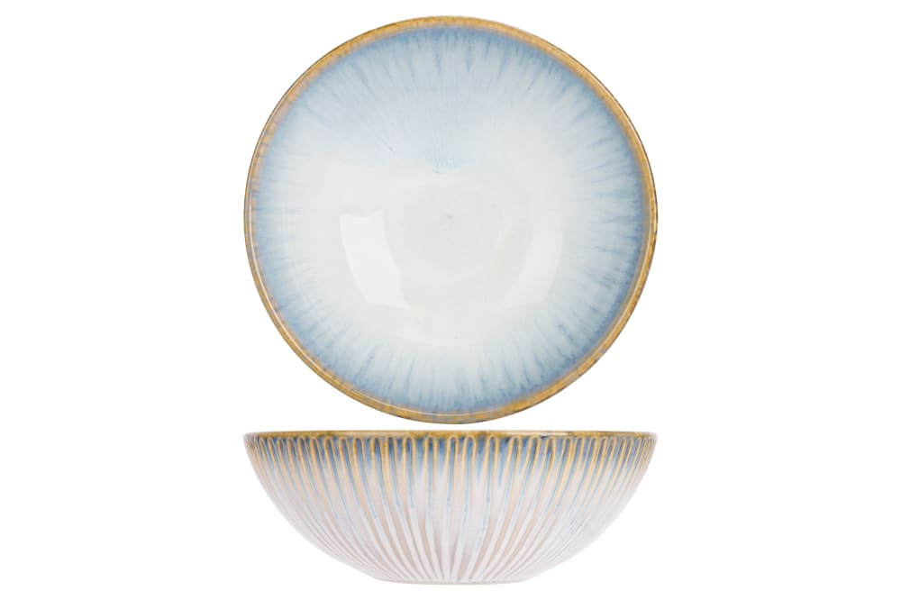 Lot de 6 Bols en Céramique, blanc, D 16 cm
