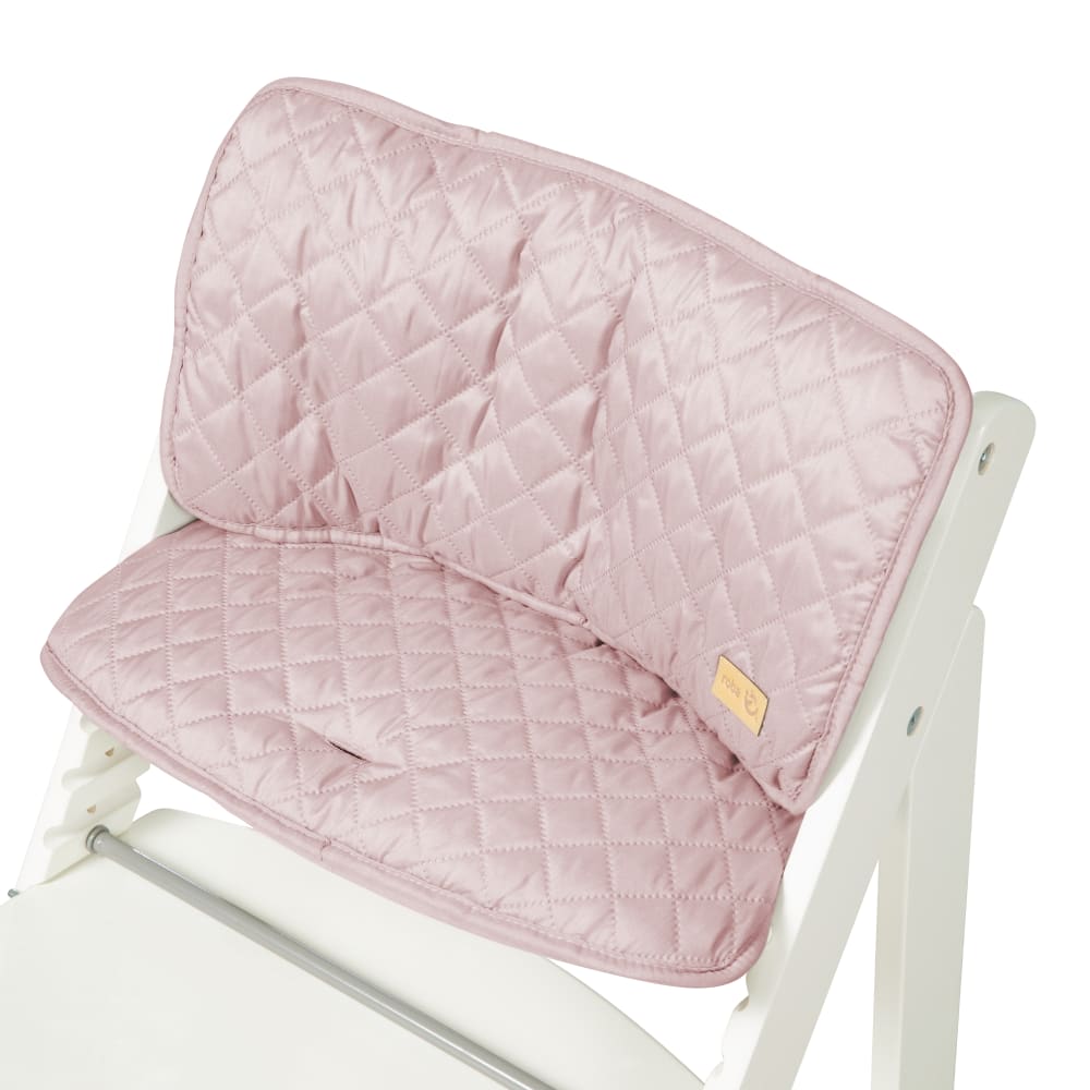 Coussin chaise haute bébé hydrofuge 2 pcs rose - Maisons du Monde