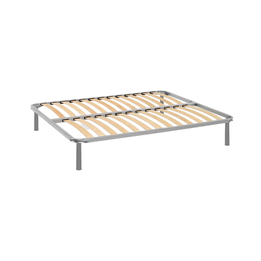 Sommier double gris 180x200cm