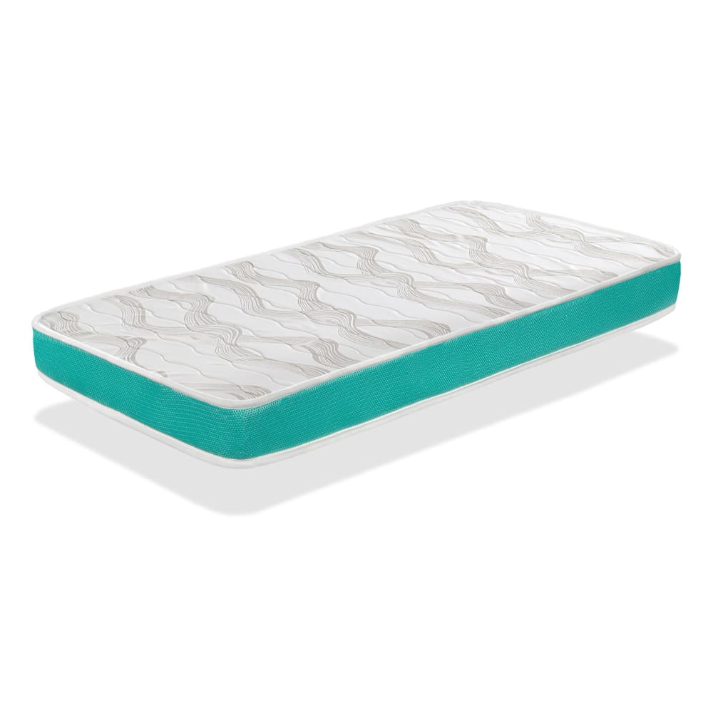 Dormissimo Atmungsaktive Schaumstoff-Babymatratze 60X120X11 CM WEISS Öko-Tex Zertifikat VISKOSE Baby