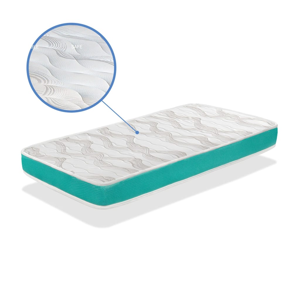 Atmungsaktive Schaumstoff-Babymatratze 60X120X11 CM - Maisons Du