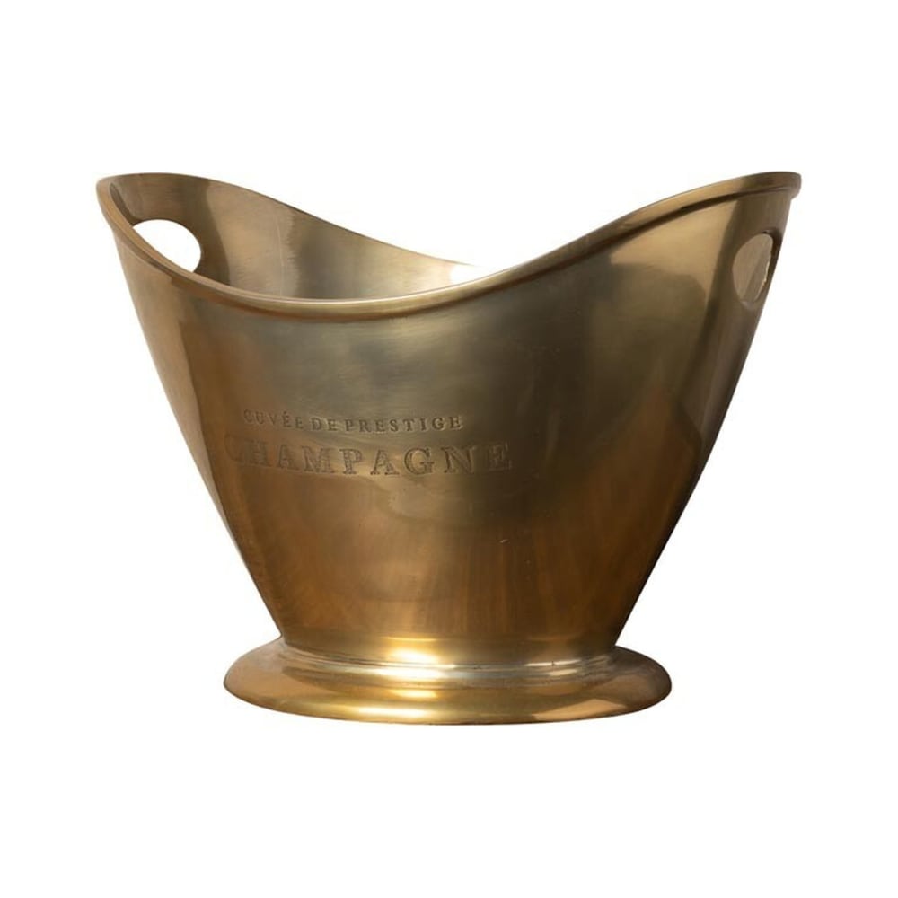 Chehoma Flaschenkühler aus Aluminium H25.7, gold - Aluminium