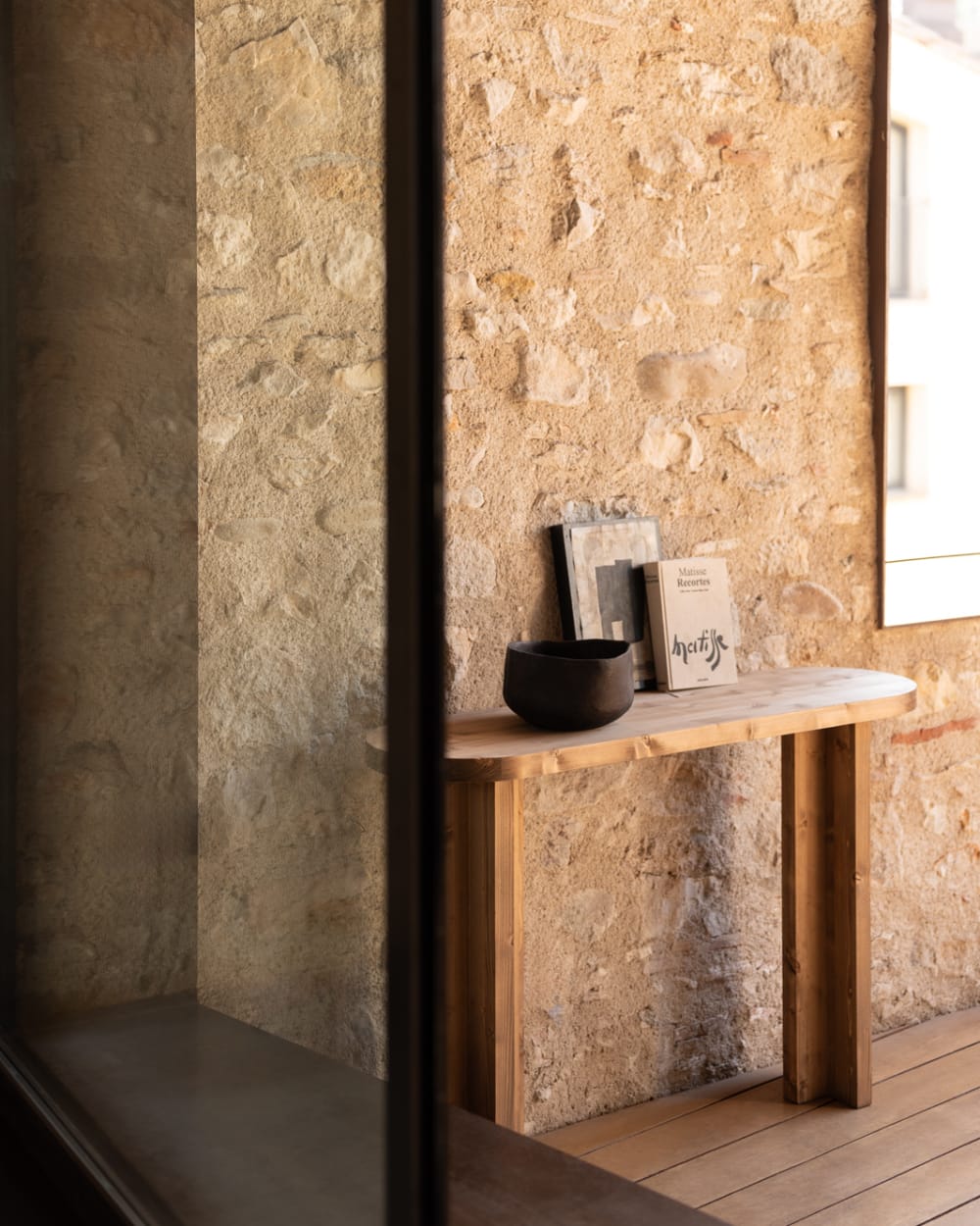 Console en bois de sapin vieilli 120x80cm - Maisons du Monde
