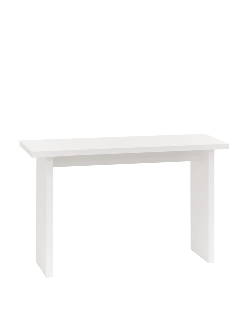 Console en bois de sapin blanc 120x80cm