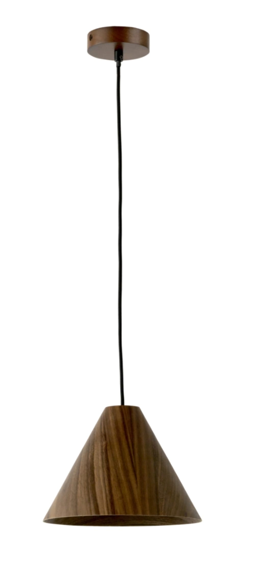 Plafonnier en bois marron