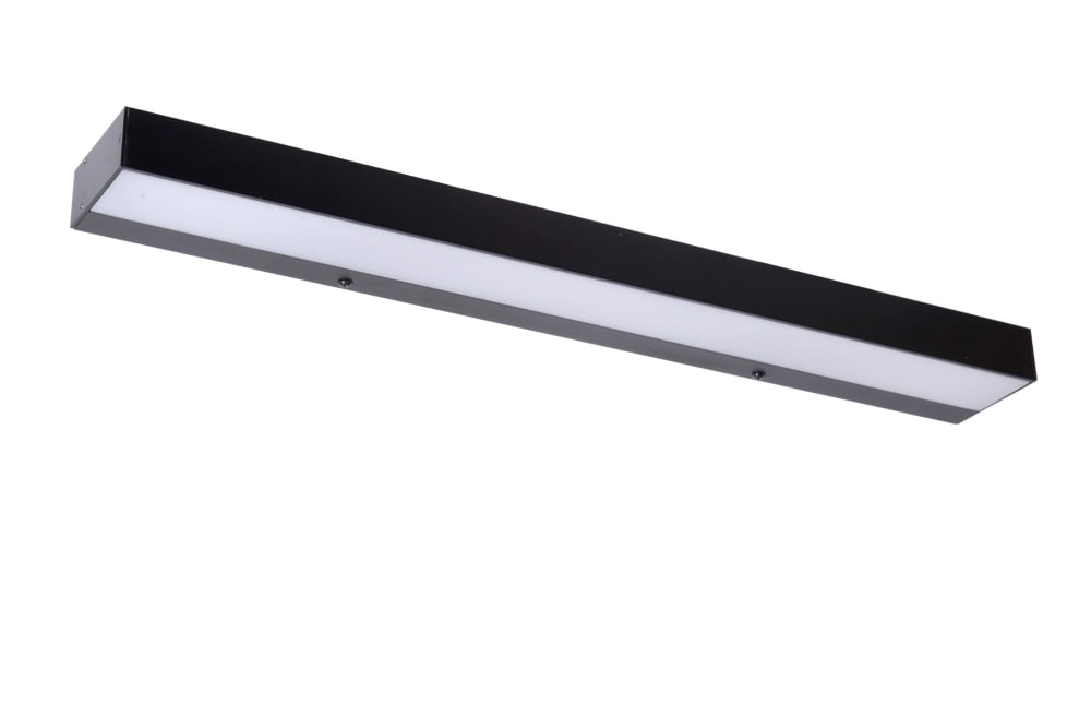 Wandleuchte aus Metall mit 1 integrierten LED, schwarz - Maisons