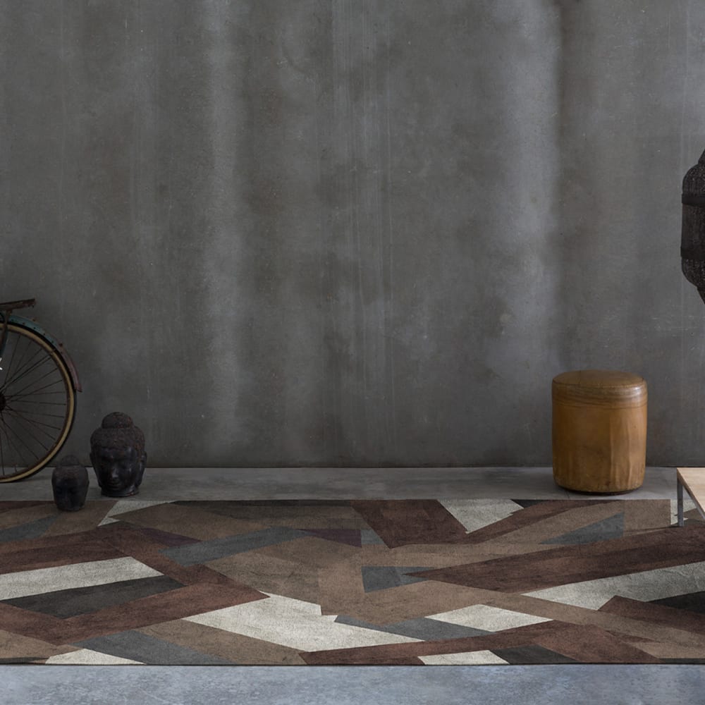 Tapis de salon en fibres naturelles marron 160x230 cm - Maisons du Monde