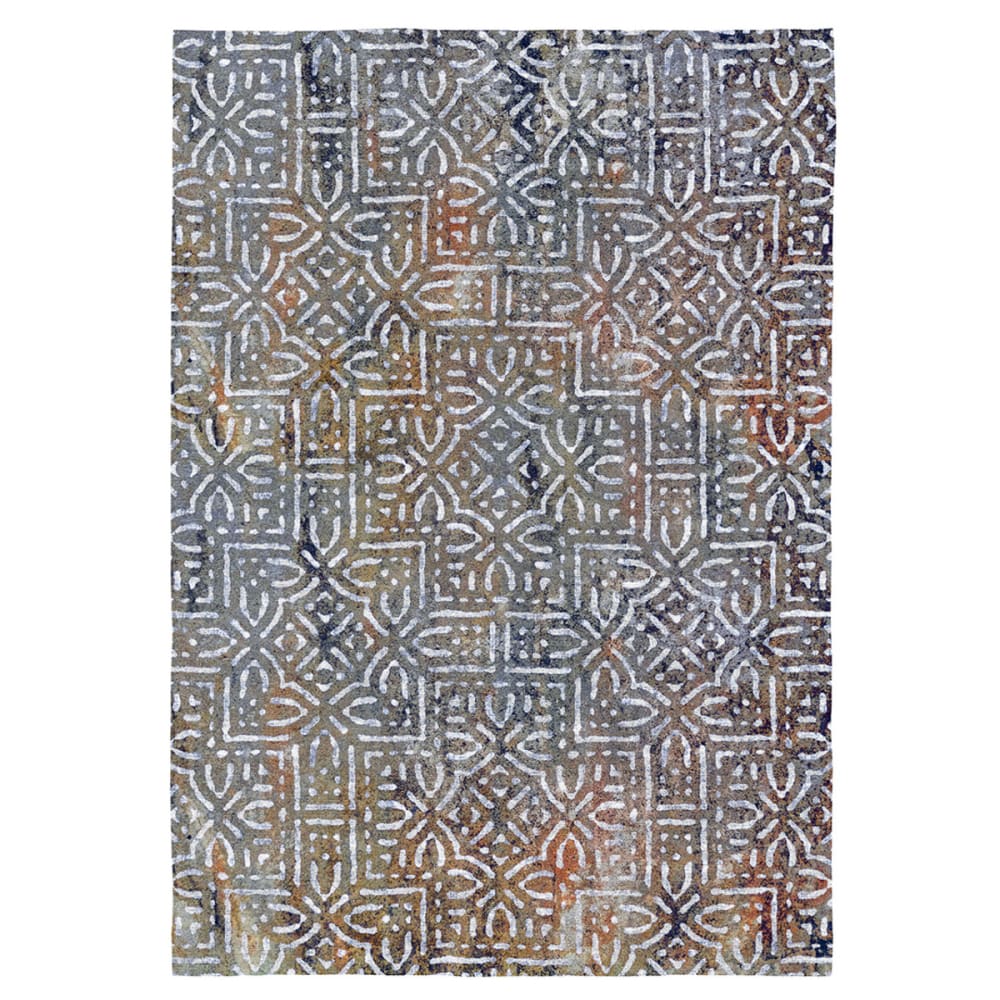 Naf Naf Tapis de salon en fibres naturelles multicolore 120x170 cm Certifié Oeko-Tex - Coton