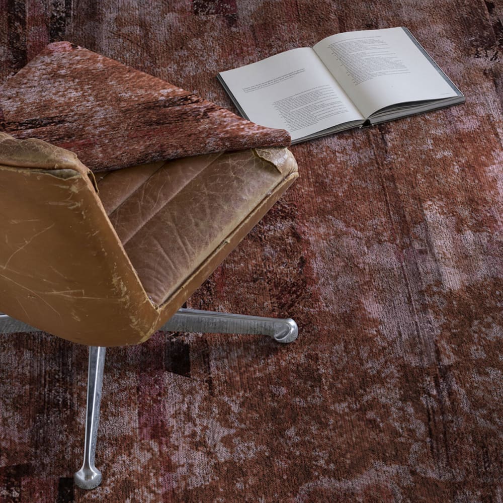 Tapis de salon en fibres naturelles marron 120x170 cm — vue 4