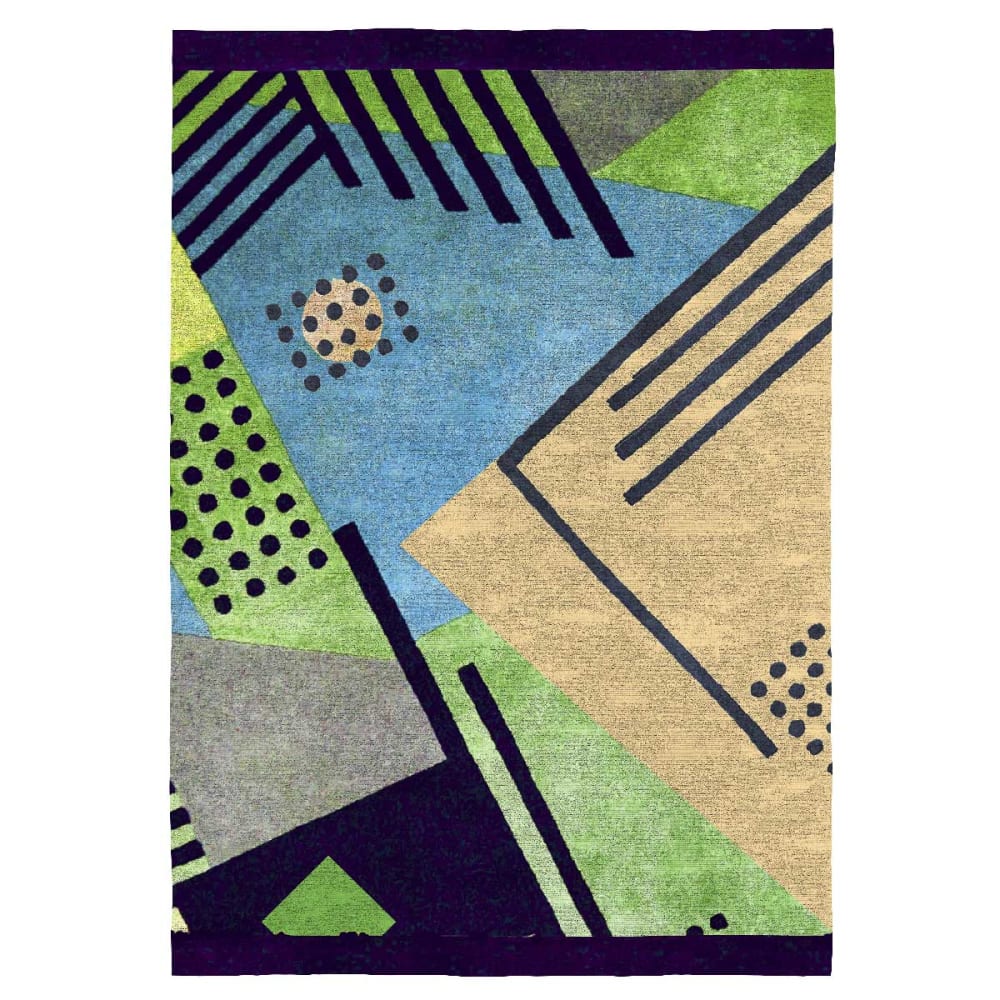 Naf Naf Deko - Baumwollteppich mit Digitaldruck 120x170 cm; Multicolor Mehrfarbig Öko-Tex Zertifikat Baumwolle