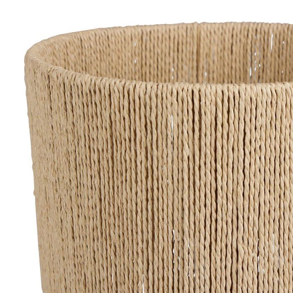 Lampe bicolore métal abisko blanche — vue 3