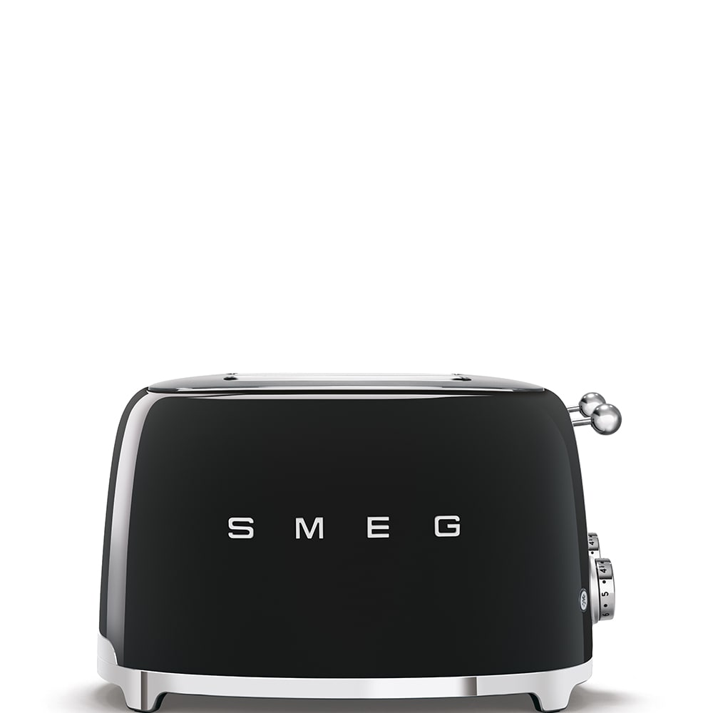 Grille-pain vintage 4 tranches noir Smeg - Maisons du Monde