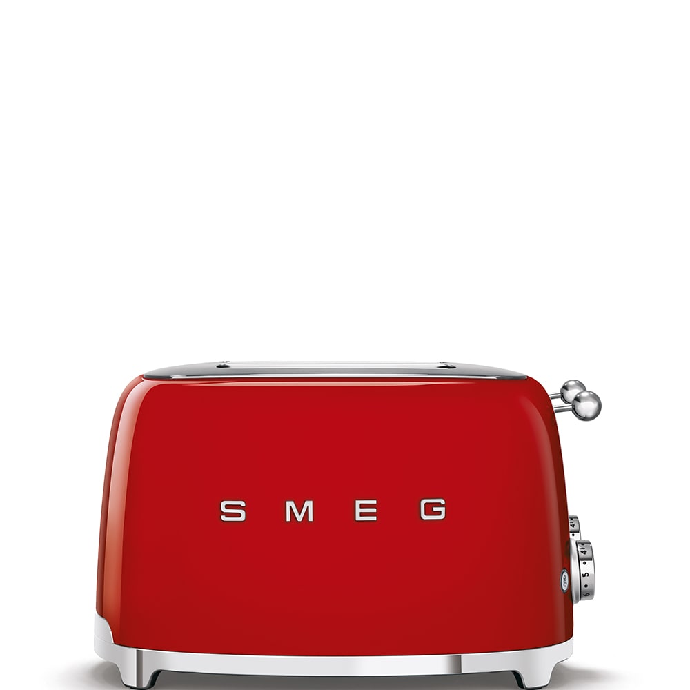 Grille-pain vintage 4 tranches rouge Smeg