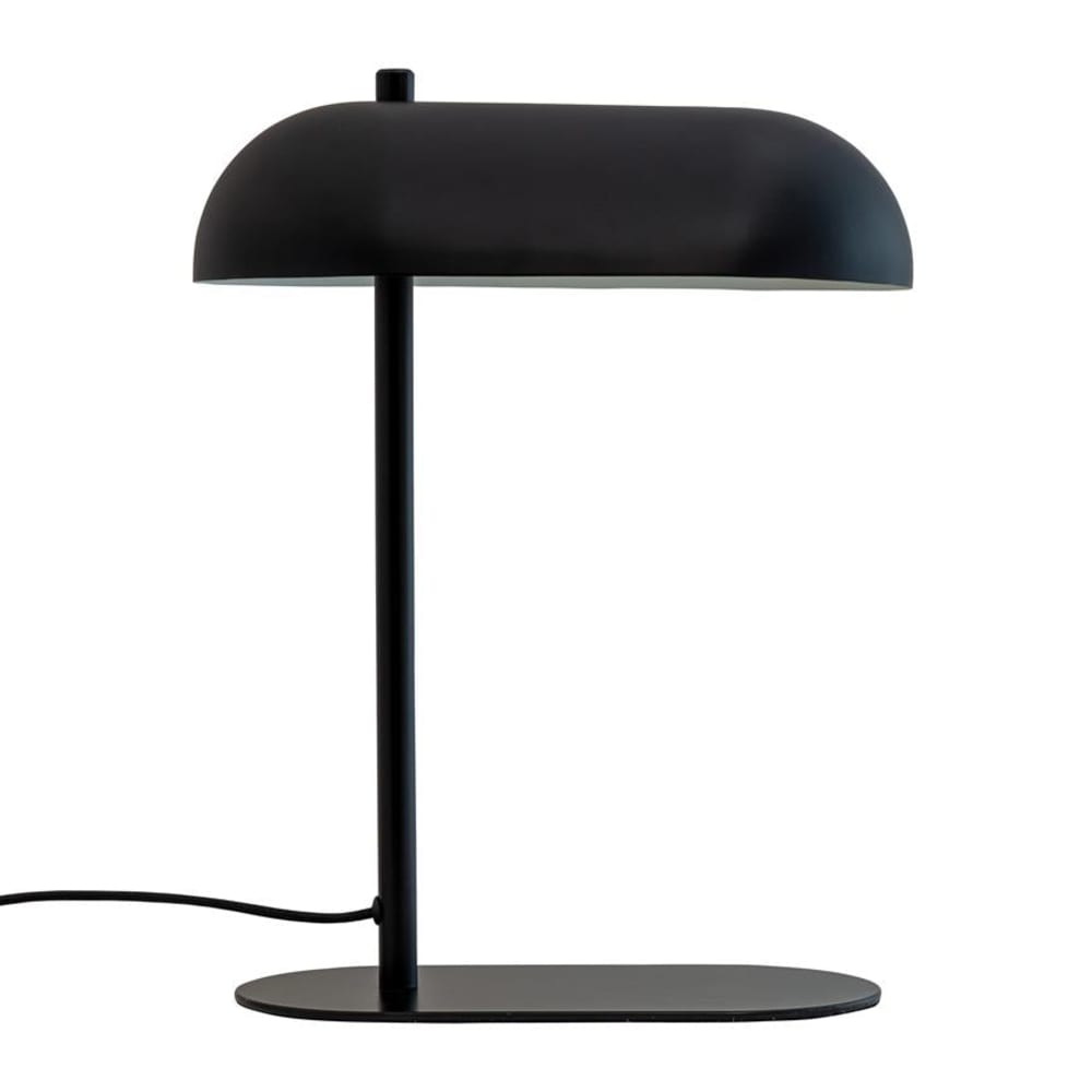 Tischleuchte aus Metall h 36 cm d 27.7 cm, schwarz - Maisons Du