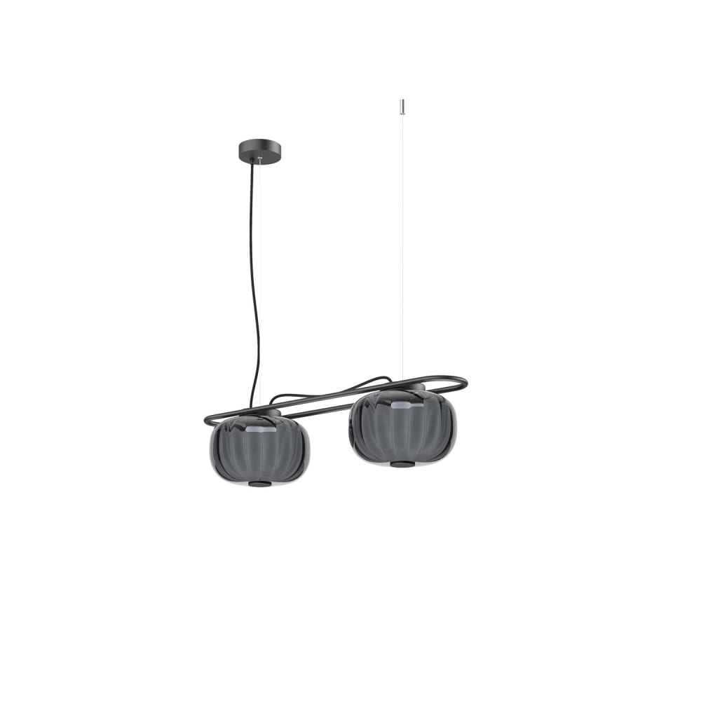 Suspension double en - verre
