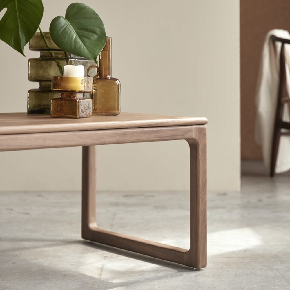 Couchtisch aus massivem Nussbaumholz - Maisons Du Monde