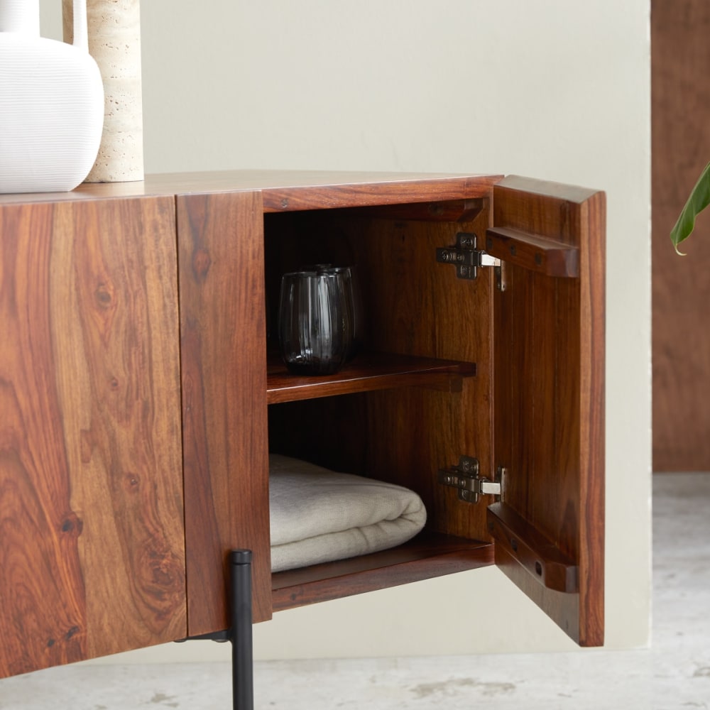 Highboard aus massivem Palisanderholz 165 cm - Maisons Du Monde