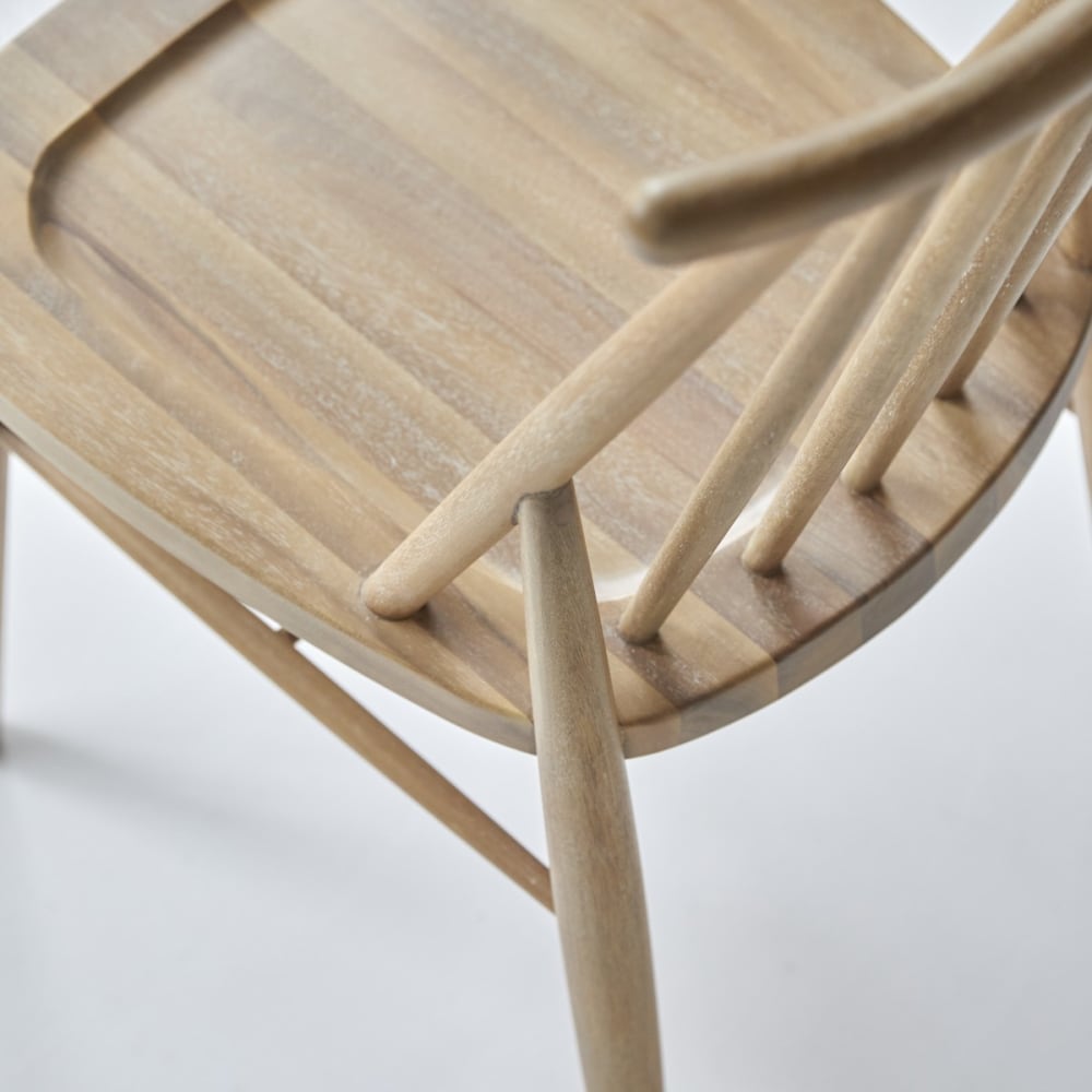 2er-Set Stühle aus massivem Akazienholz - Maisons Du Monde