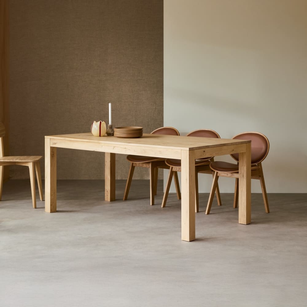 Ausziehtisch aus massiver Eiche 6-10 Pers. - Maisons Du Monde
