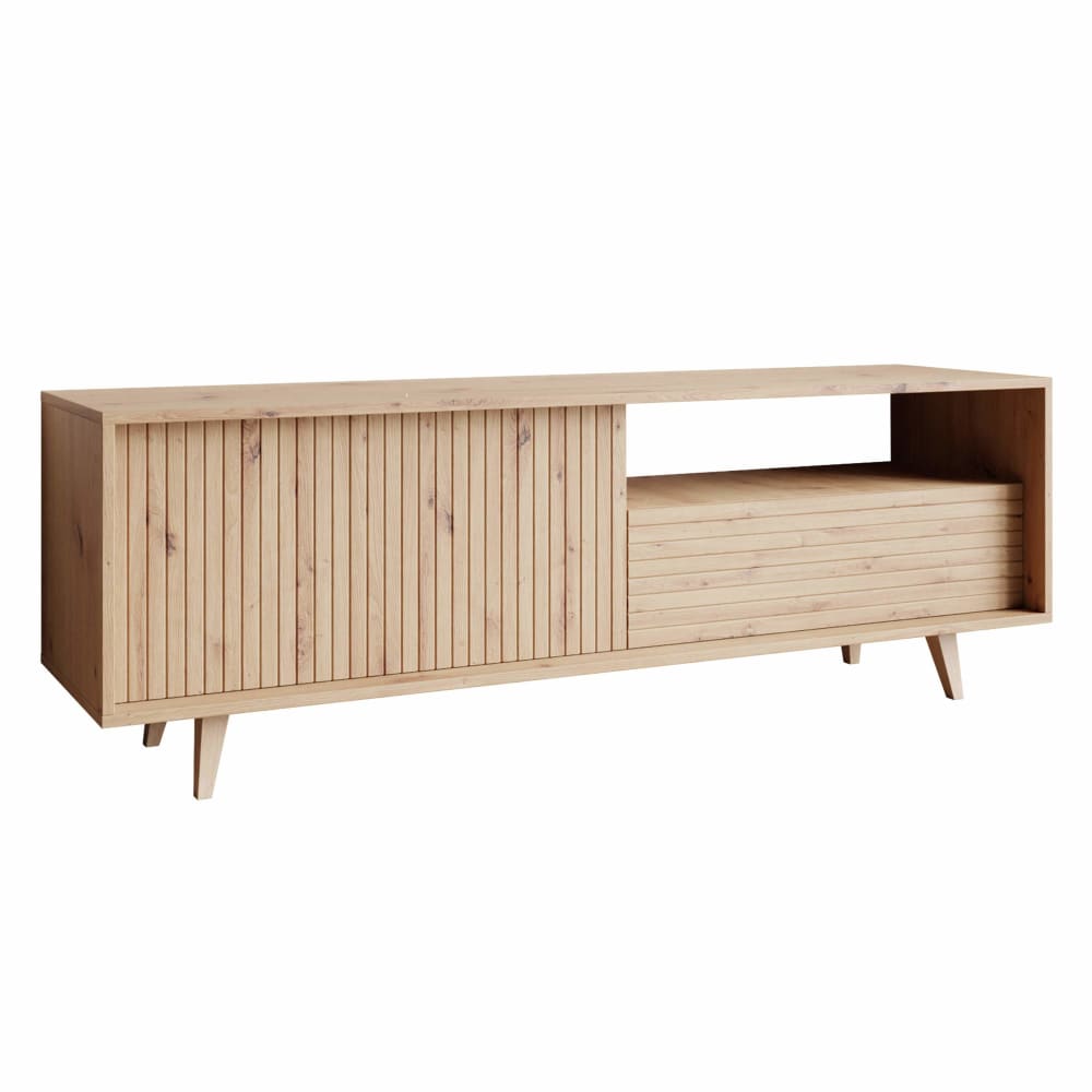 Meuble TV style scandinave 152 cm bois