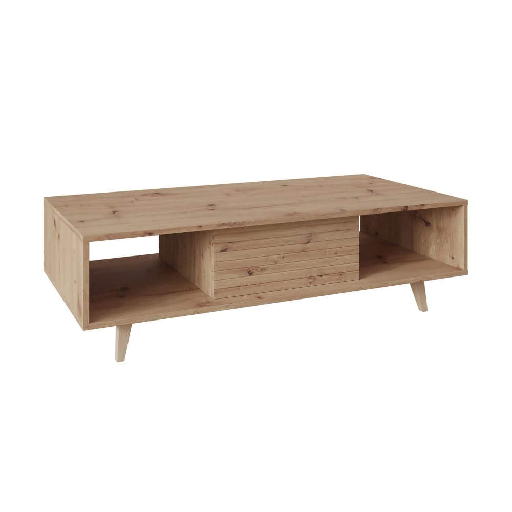 Table basse style scandinave 120 cm bois