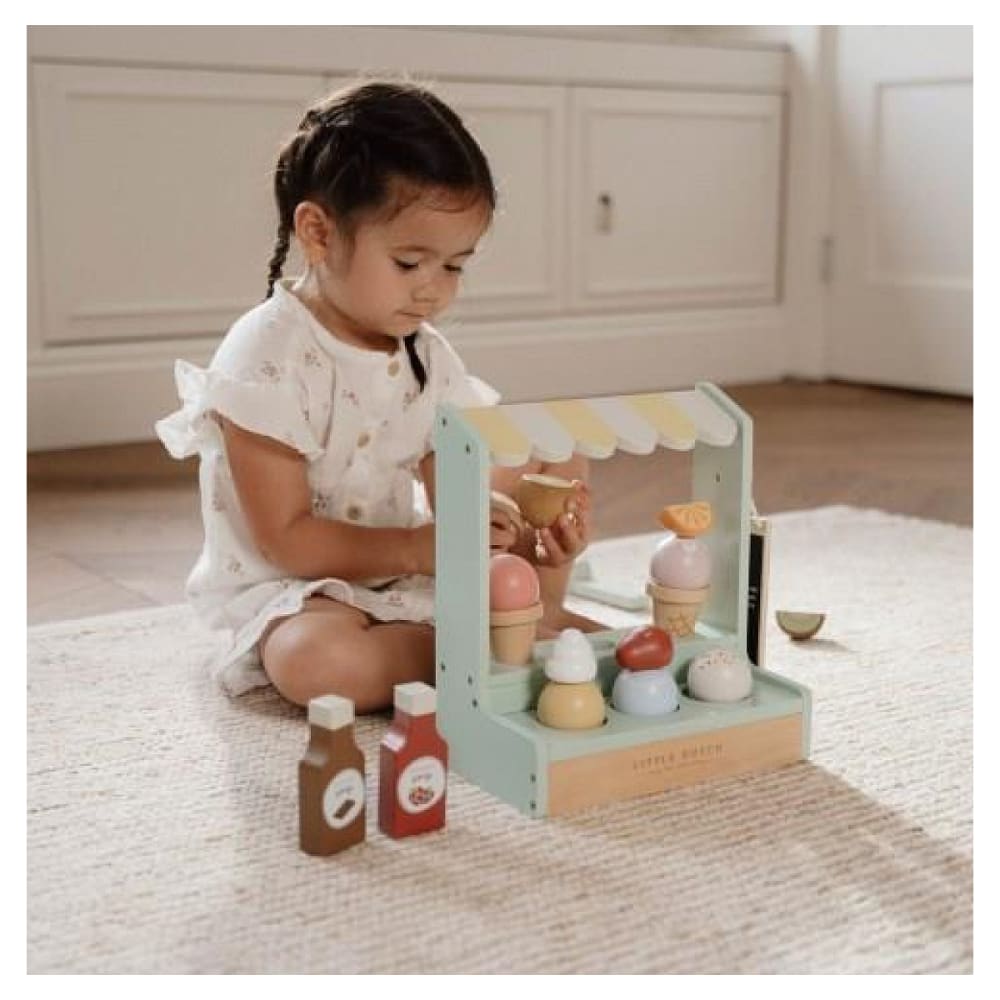 Little Dutch Stand de glaces Multicolore Bois - 25x14x21cm