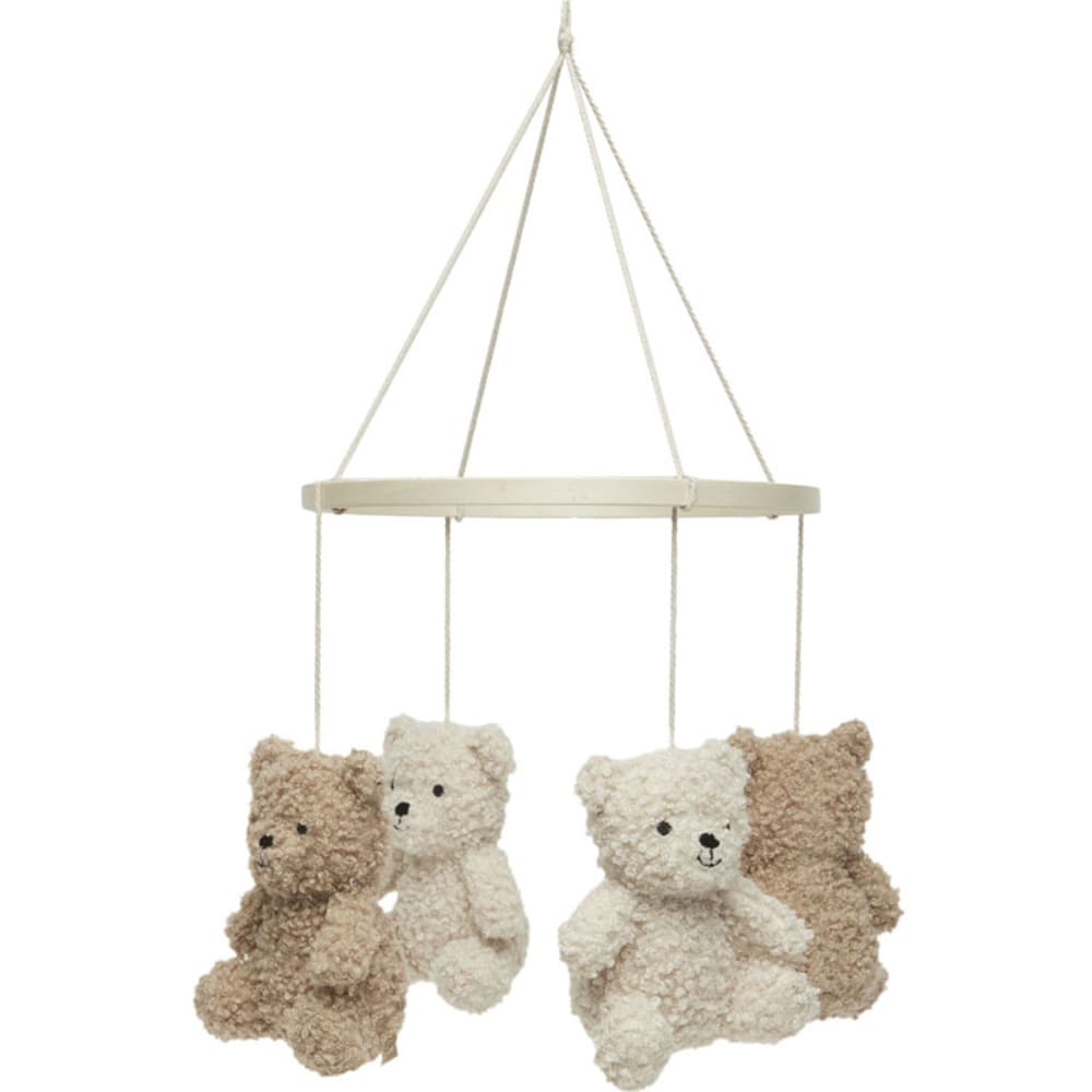 Jollein Mobile bébé Teddy Bear Marron Pes - Polyester - 30x33x0cm