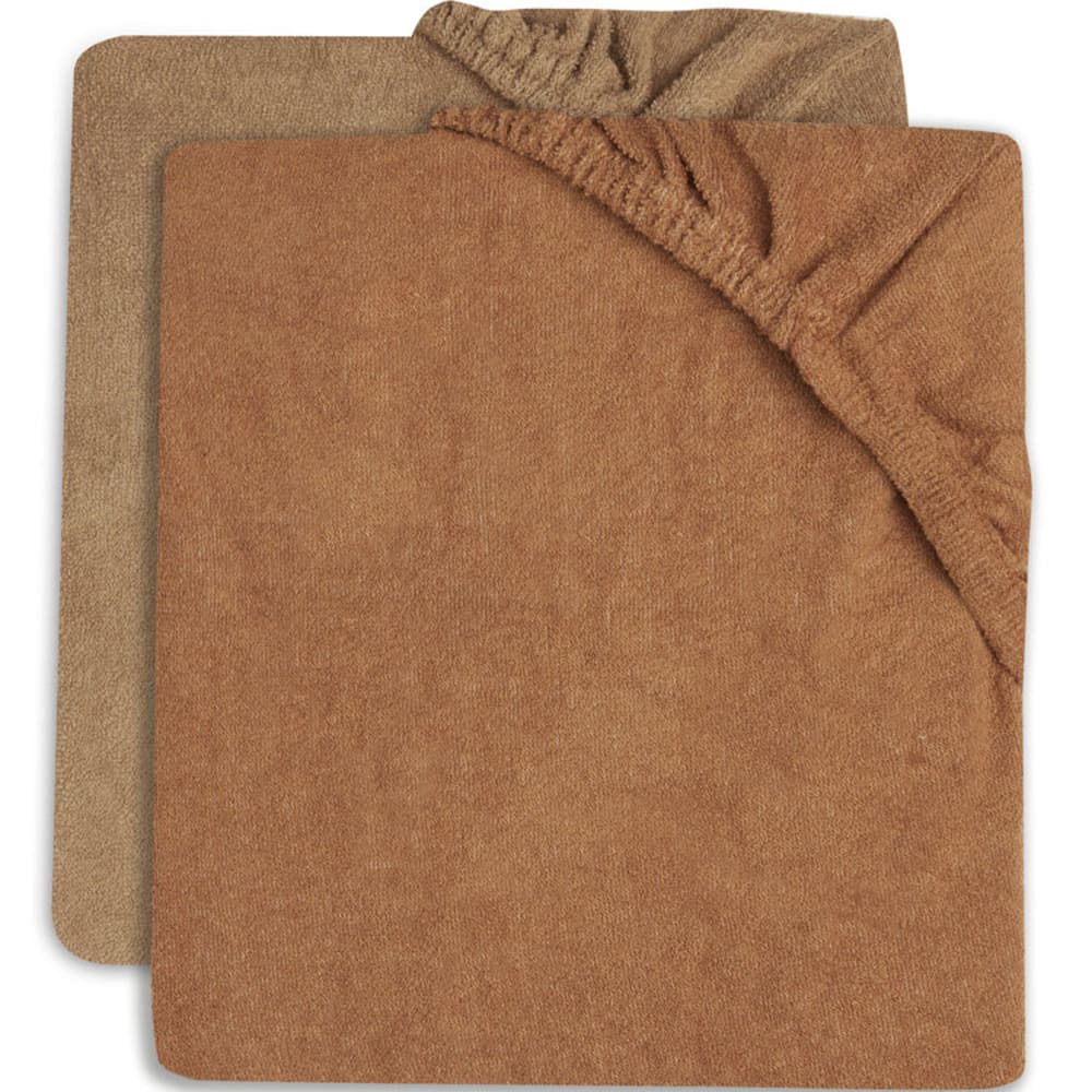 Lot de 2 housses de matelas à langer