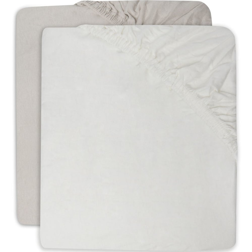 Lot de 2 draps housses Lot de 2 draps housses