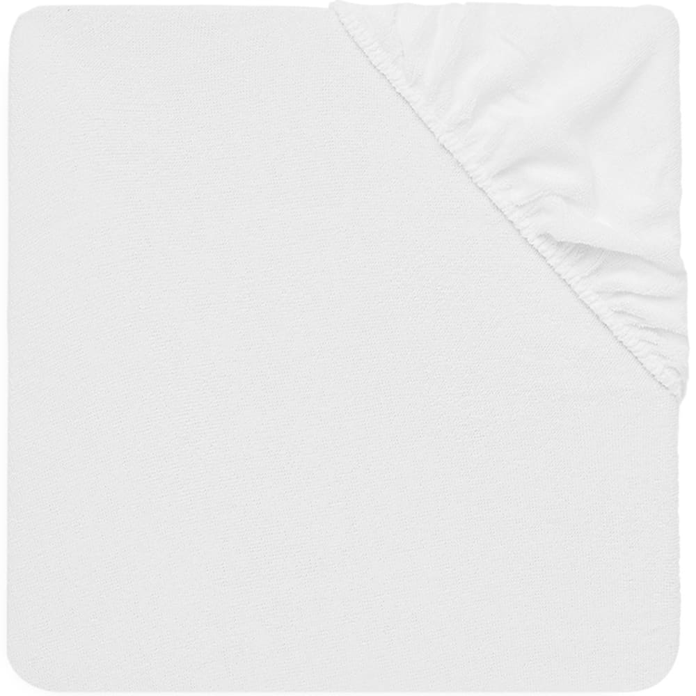 Jollein Drap housse Blanc Coton - 120x60x0cm