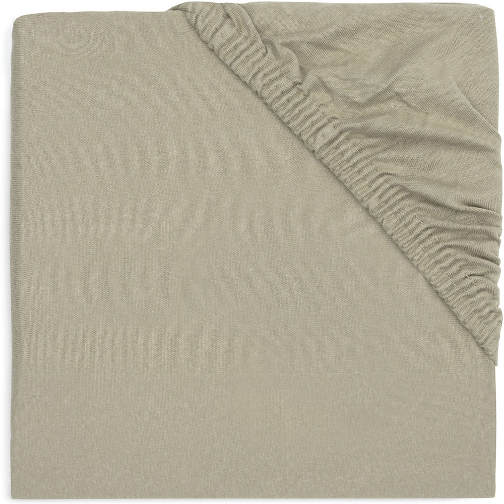 Jollein Drap housse Vert Jersey - 150x75x0cm