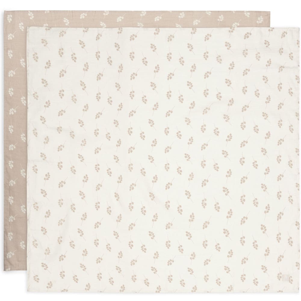 Lot de 2 maxi-langes en coton