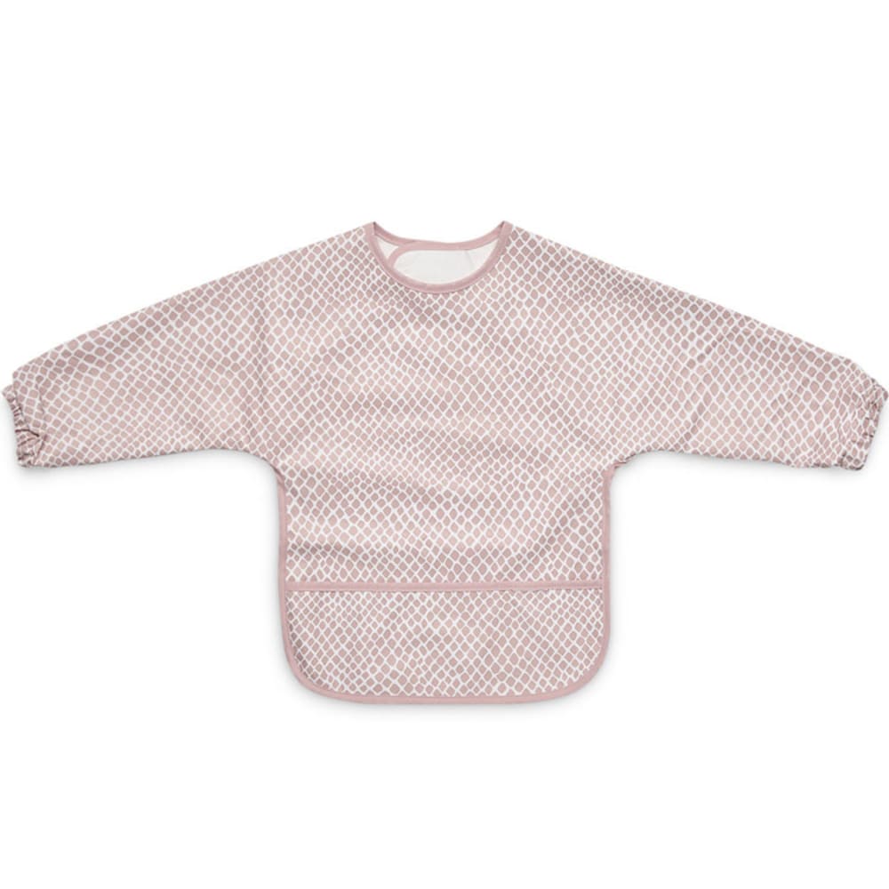 Jollein Bavoir manches longues waterproof Snake rose Rose Pes - Polyester - 70x35x0cm
