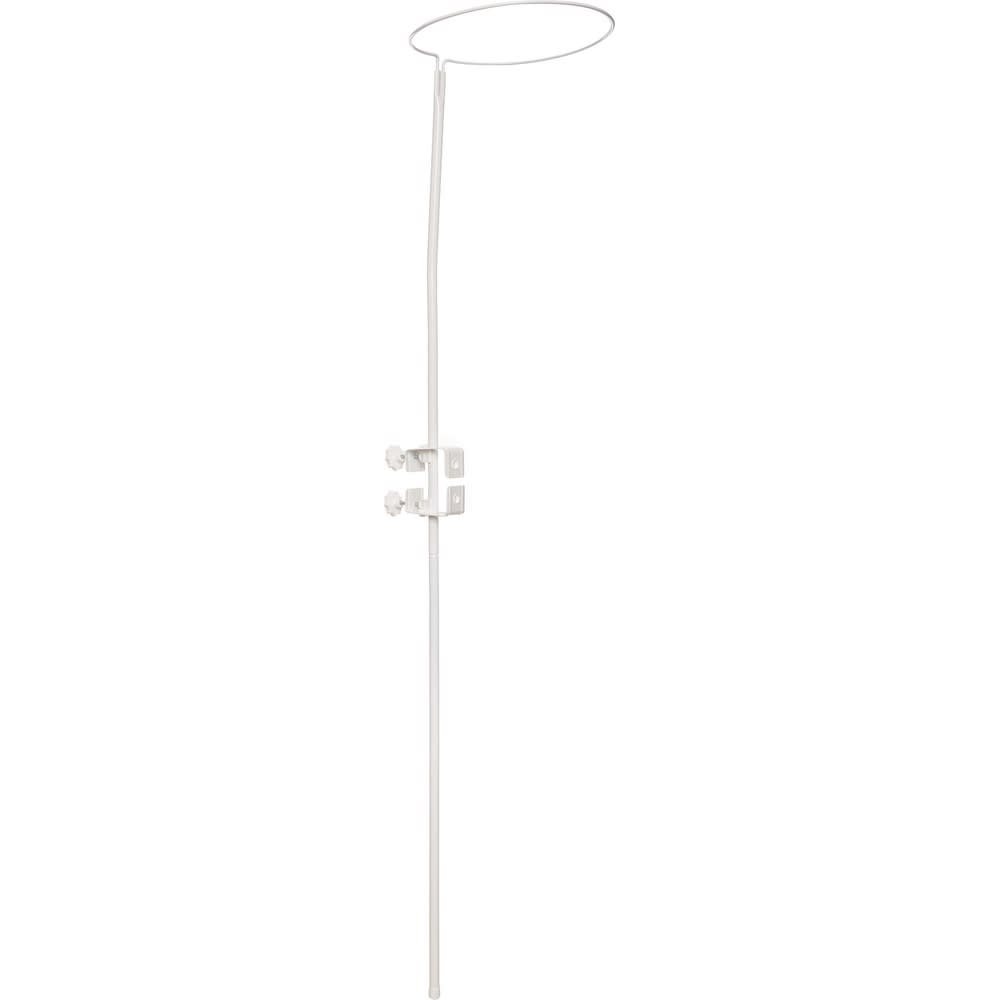 Jollein Petite flèche de lit fixation par clip Blanc Métal - 32x77x150cm