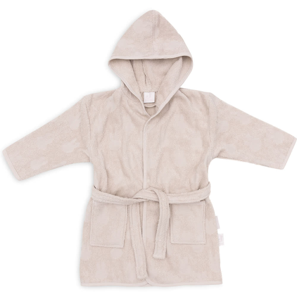 Jollein Peignoir Miffy Jacquard Nougat (3-4 ans) Beige Certifié Oeko-Tex Coton