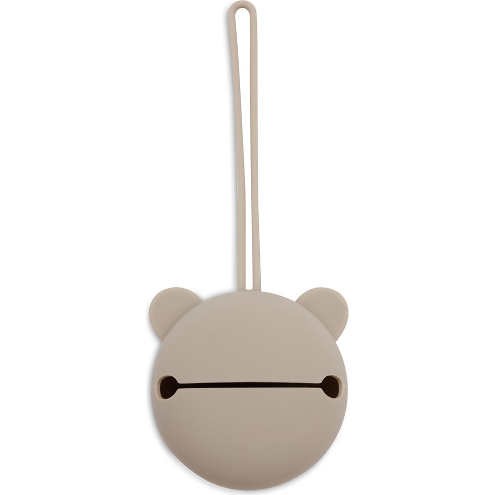 Jollein Range sucette en silicone Beige Silicone Poly Organo Siloxane - 19x7x4cm