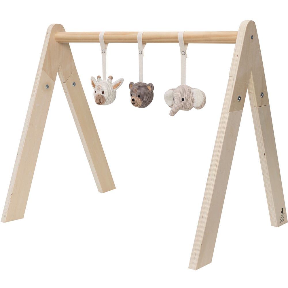 Jollein Lot de 3 jouets pour arche Multicolore Coton - 22x27x5cm