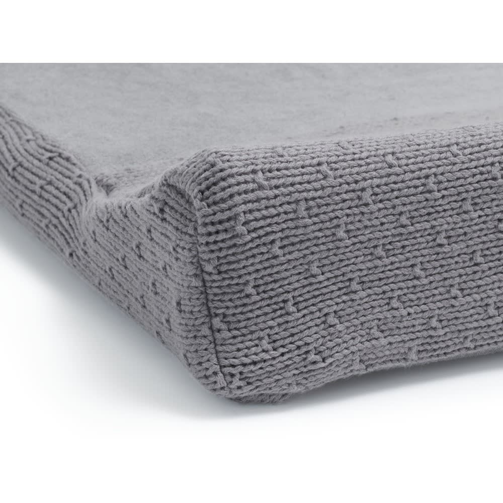Housse de matelas à langer Bliss knit storm grey gris (50 x 70 cm) - Maisons du Monde