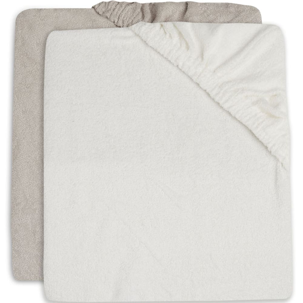 Lot de 2 housses de matelas à langer