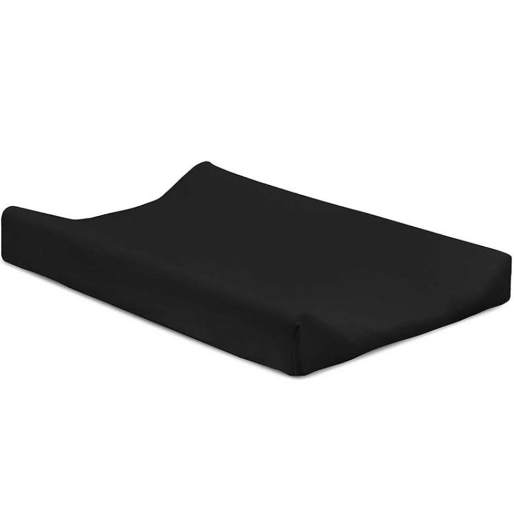Jollein Housse de matelas à langer en jersey Noir Coton - 70x50x0cm