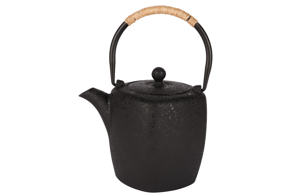 Théière en Fonte, gris, 0,9l