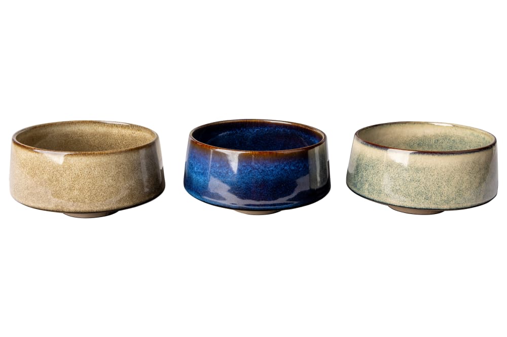 Lot de 3 Bols en Céramique, assortis, D 14,5xh 7,5 cm