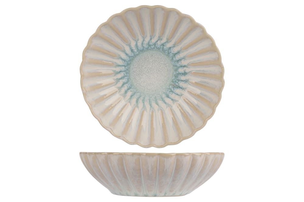 Lot de 6 Bols en Céramique, blanc, D 12xh 3,5 cm