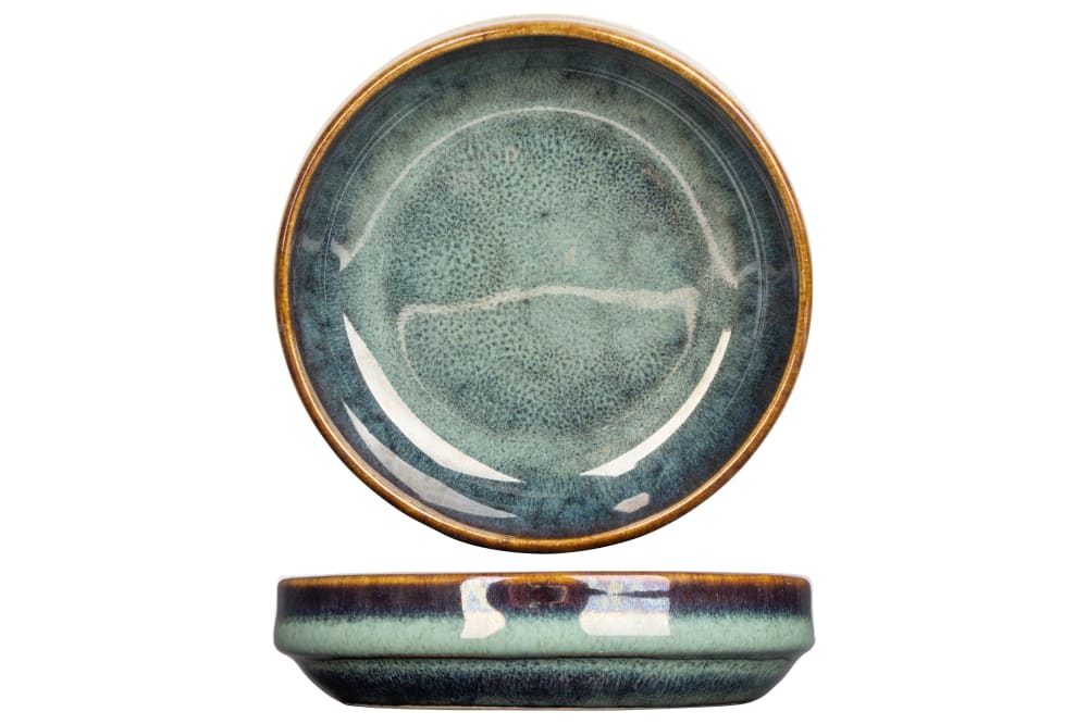 Lot de 6 Bols en Céramique, vert, D9xh 2 cm
