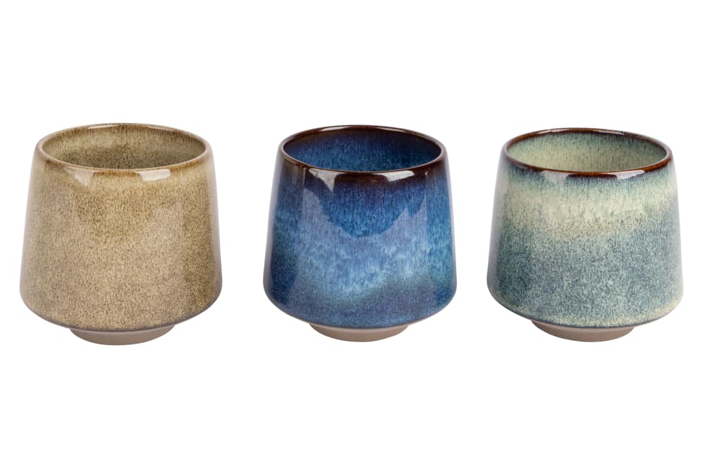 Lot de 6 Tasses en Céramique, assortis, 24 cl Lot de 6 Tasses en Céramique, assortis, 24 cl