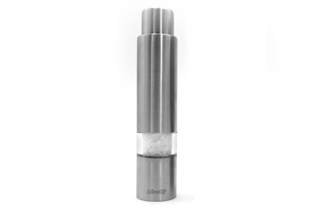 Moulin à sel en Acier Inoxydable, argent, D 3xh 14,5 cm